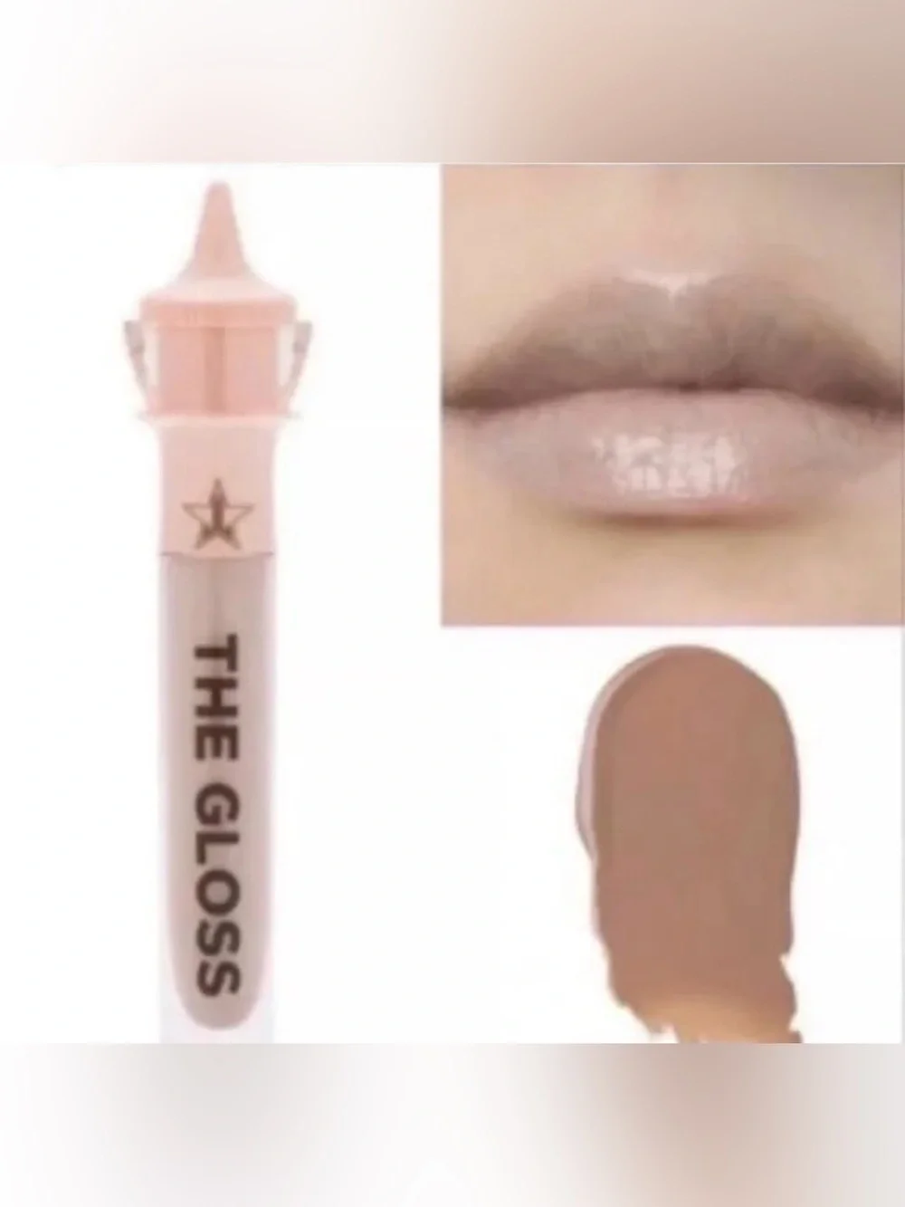 Jeffree Star The Liquid Lip Gloss in Silk Rope - Nude Beige Shine